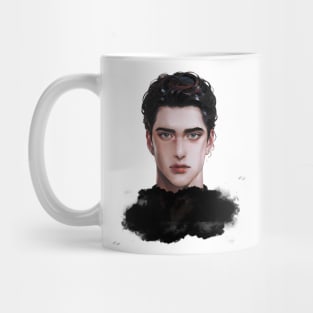 Hot guy in black Mug